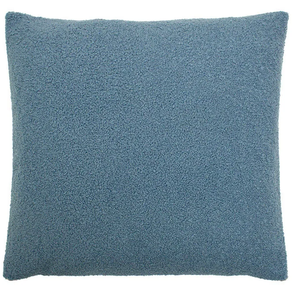 Malham Fleece Cushion - Wedgewood