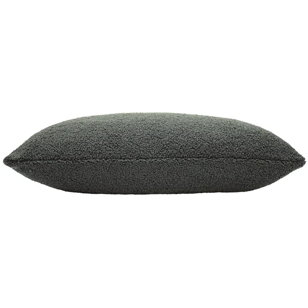 Malham Rectangular Cushion - Granite, Fleece