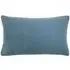Malham Rectangular Cushion - Wedgewood, Fleece