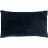 Mangata Geometric Pleat Cushion - Black