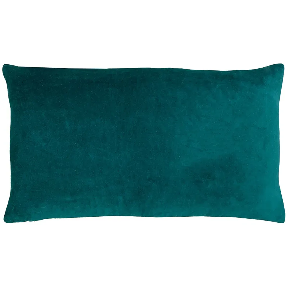 Mangata Geometric Pleat Cushion - Teal