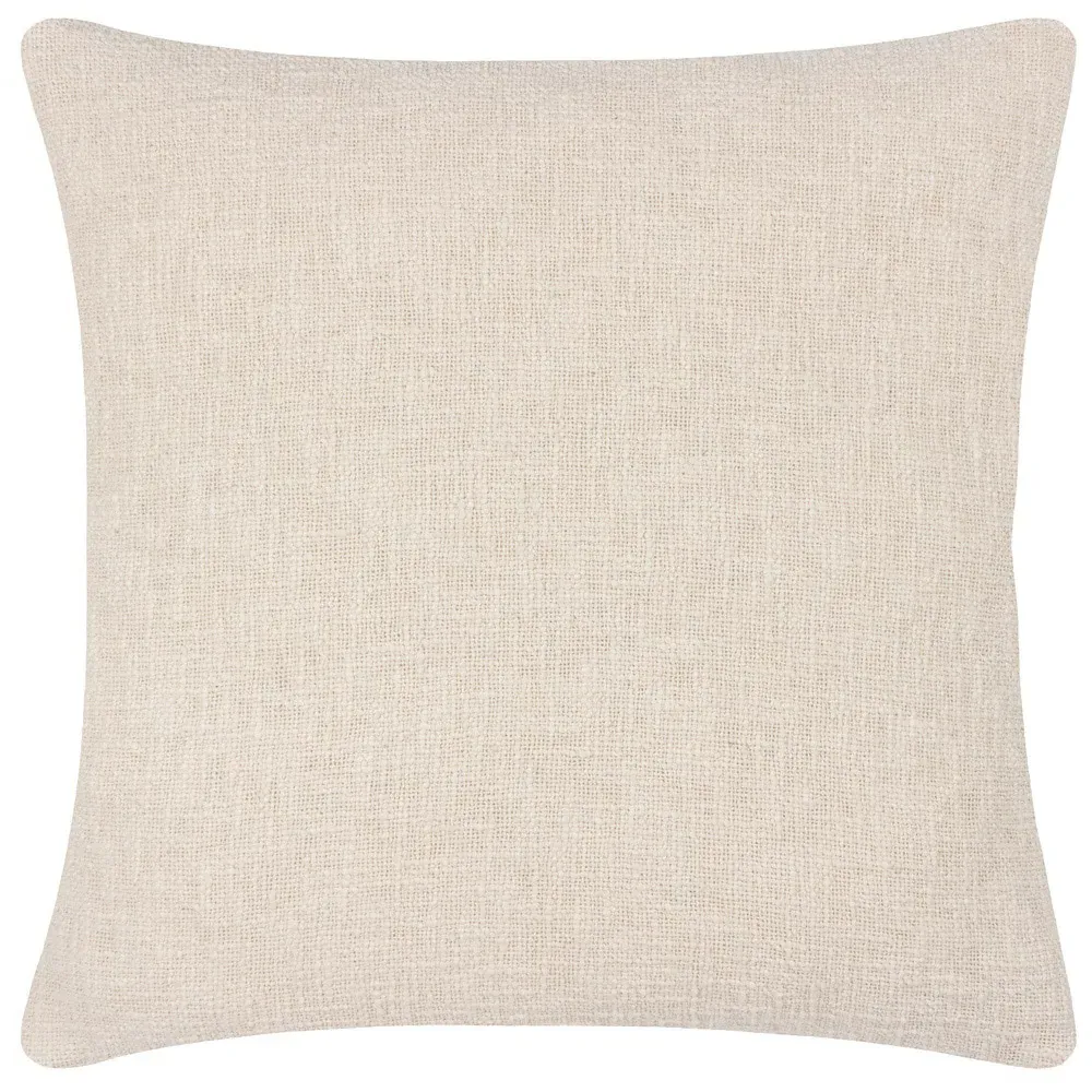 Mizu Amber Square Cushion - Orange, Cotton