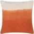 Mizu Amber Square Cushion - Orange, Cotton
