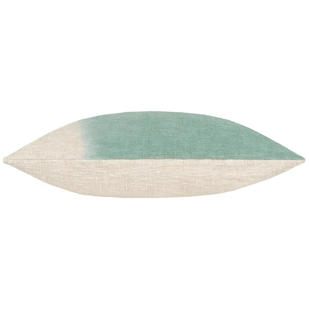 Mizu Eucalyptus Dip Dye Rectangular Cushion - Multi, Cotton