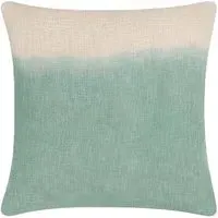 Mizu Eucalyptus Square Cushion - Multi, Cotton