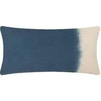 Mizu Ink Dip Dye Rectangular Cushion - Multi, Cotton