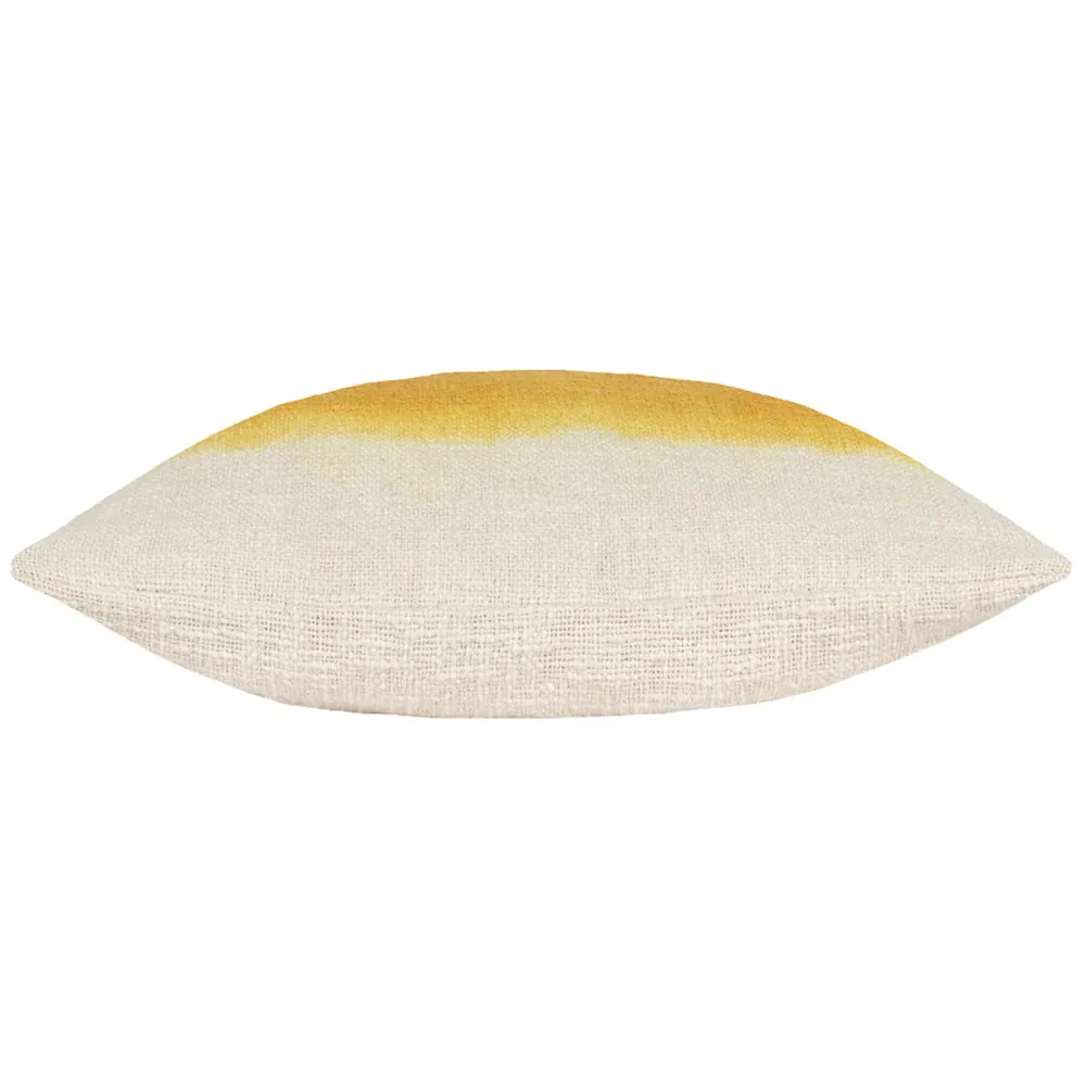 Mizu Ochre Square Cushion - Multi, Cotton