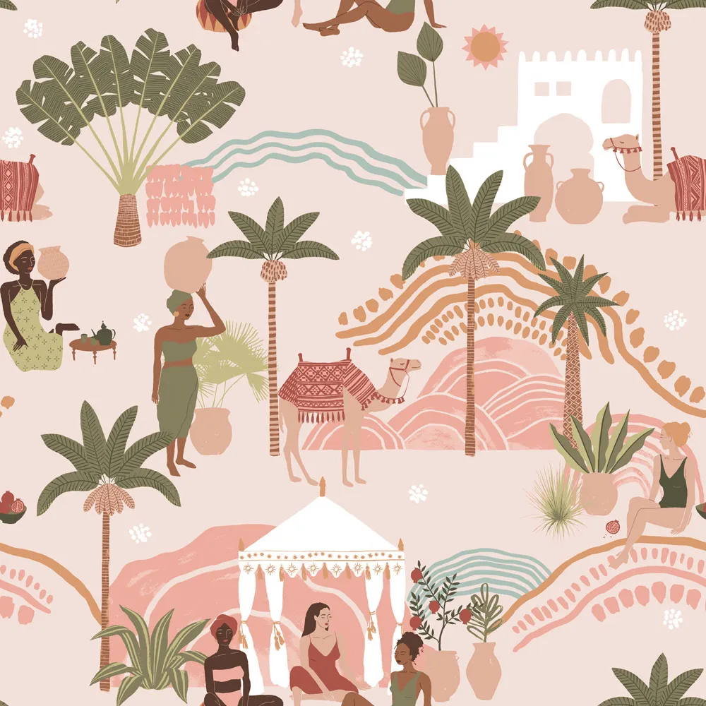 Nalani King Size Duvet Cover Set - Multi