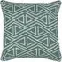 Nomi Monoprint Cushion - Teal