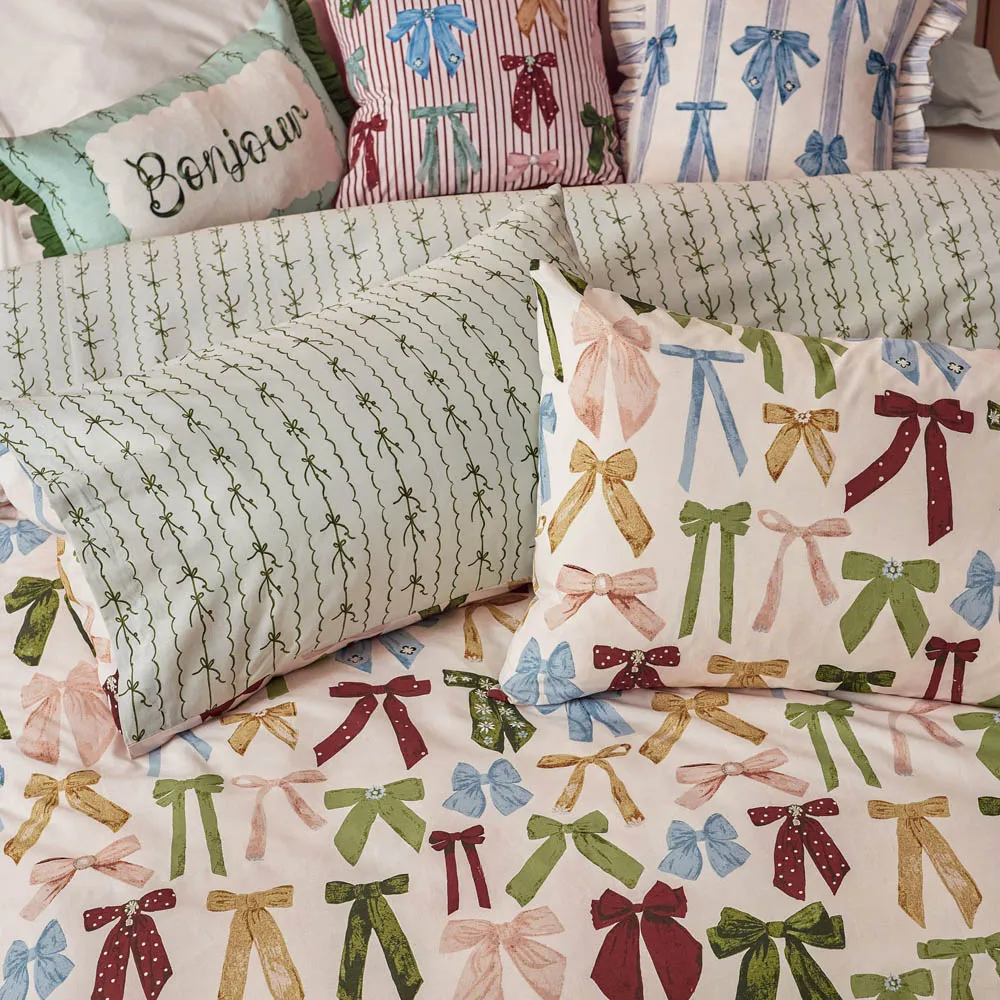 Noortje Bows Super King Duvet Set - Multi