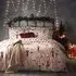 Nutcracker King Size Duvet Set - White, Polycotton