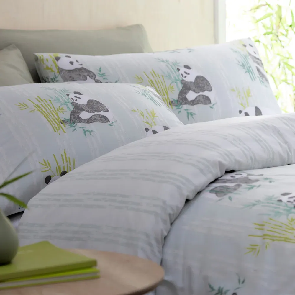 Pandas Super King Duvet Set - Multi