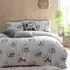 Pandas Super King Duvet Set - Multi
