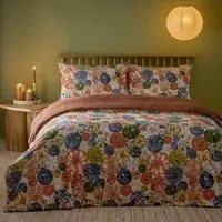 Picking Patch Single Duvet Cover Set - Brown