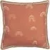 Rain Shadow Braided Trim Cushion - Red Clay