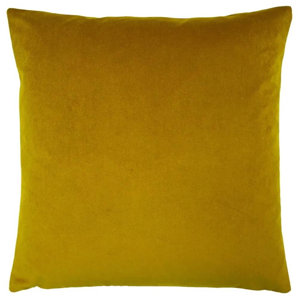 Retro Rainbow Geometric Cushion - Multi, Velvet