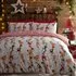 Santa's Workshop Toddler Duvet Cover Set - White