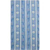 Sea Shells Indoor and Outdoor Table Runner - Blue