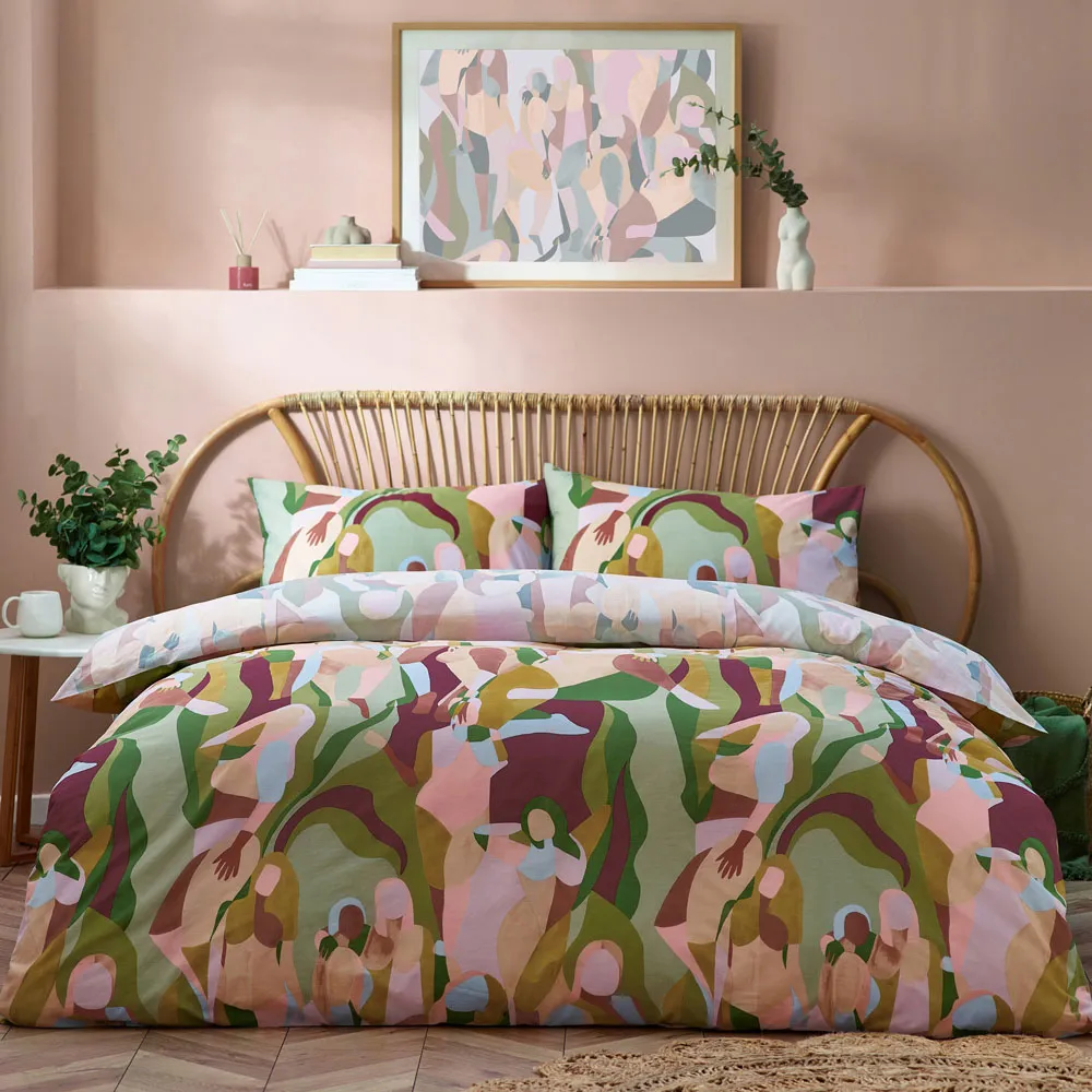 Self Love Single Duvet Set - Multicolour, Polycotton