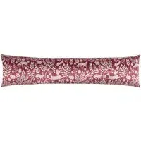 Skandi Berry Woodland Draught Excluder - Purple, Velvet