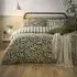 Skandi Woodland King Size Duvet Set - Green, Brushed Cotton