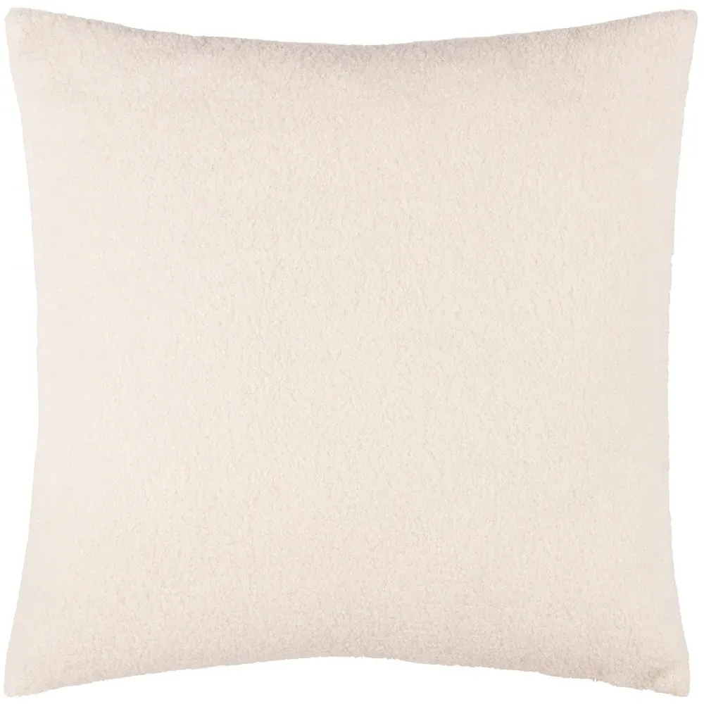 Snowy Village Tree Boucle Cushion - Multi, Polyester