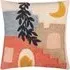 Souk Embroidered Cushion - Multi, Cotton