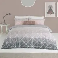 Spectrum King Size Duvet Set - Pink