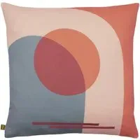 Sun Red Arch Recycled Cushion - Red
