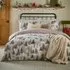 Super King Forest Festivities Reversible Duvet Set - Cream