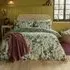 Super King Size Mystic Berry Floral Reversible Duvet Set - Green