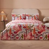 Terra Nova Super King Reversible Duvet Set - Multi, Cotton