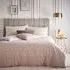 Tessellate King Size Duvet Set - Blush and Gold