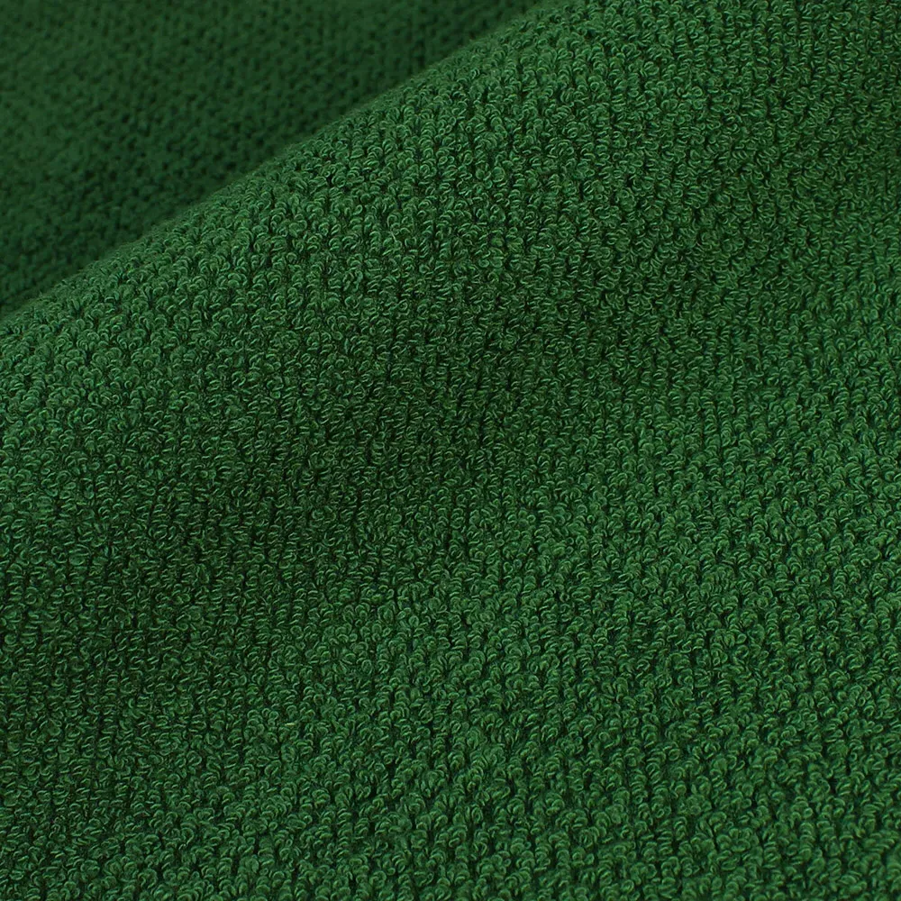 Textured Cotton Hand and Bath Towels Set of 4 - Green