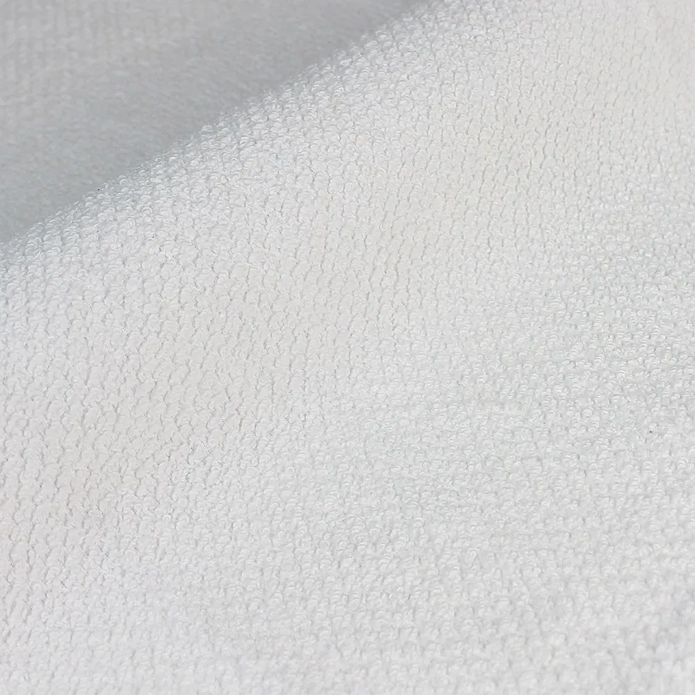 Textured Cotton Hand and Bath Towels Set of 6 - White