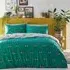Theia Super King Duvet Set - Jade, Polycotton