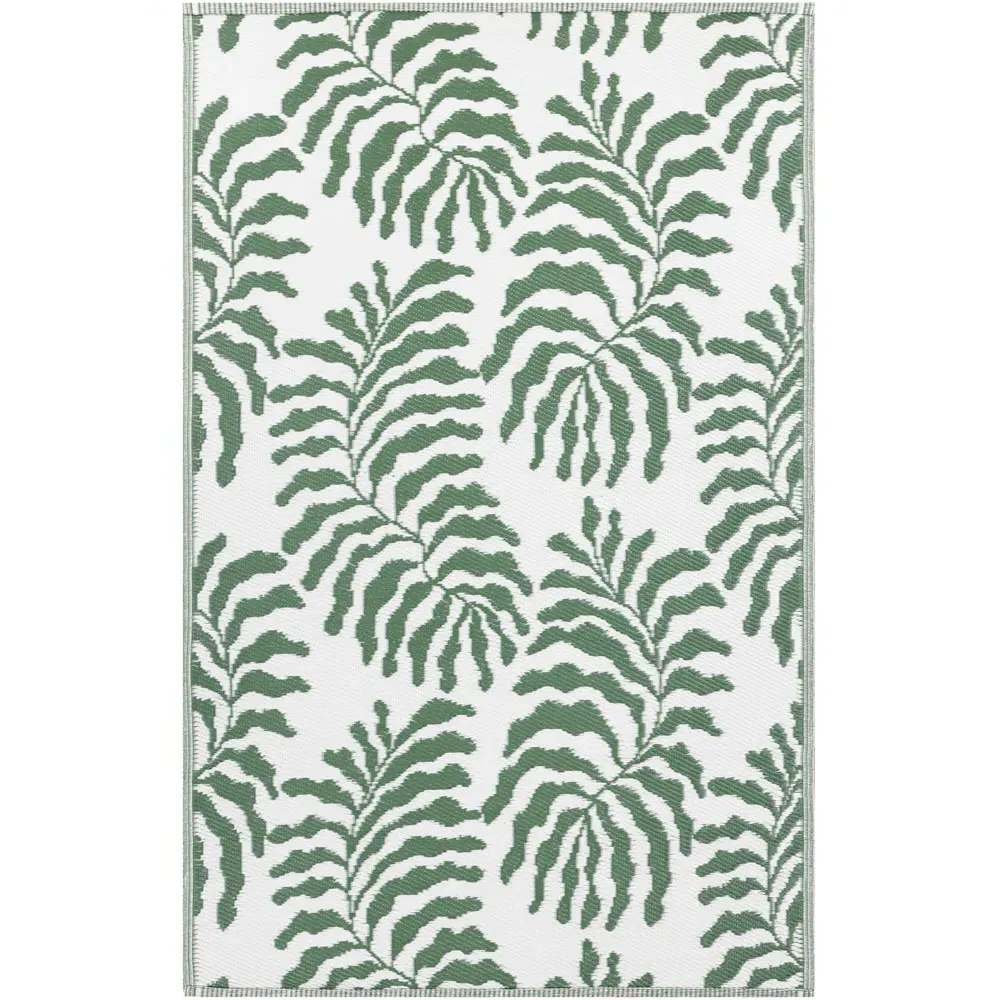 Tocorico Outdoor Rug - Green, Recycled Fabric