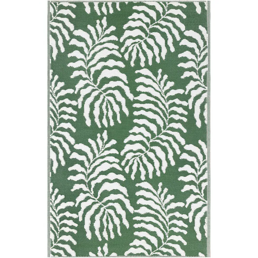 Tocorico Outdoor Rug - Green, Recycled Fabric image