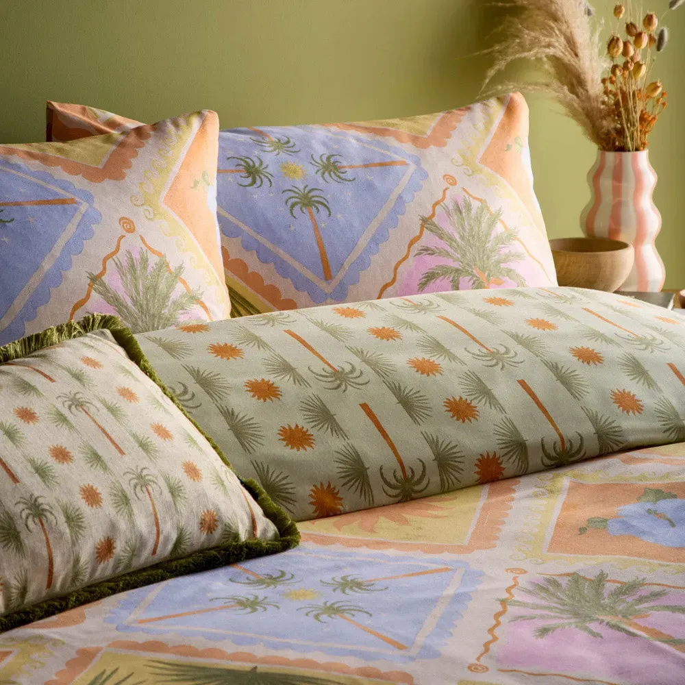 Tropicala Double Duvet Set - Multi, Polycotton
