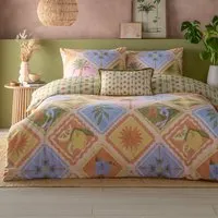 Tropicala Super King Size Duvet Set - Multi, Polycotton