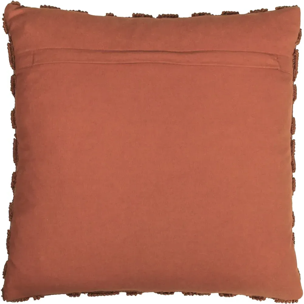 Varma Geometric Cushion - Brick