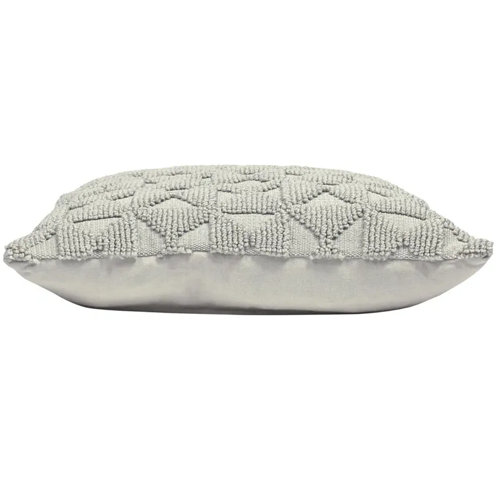 Varma Geometric Cushion - Taupe