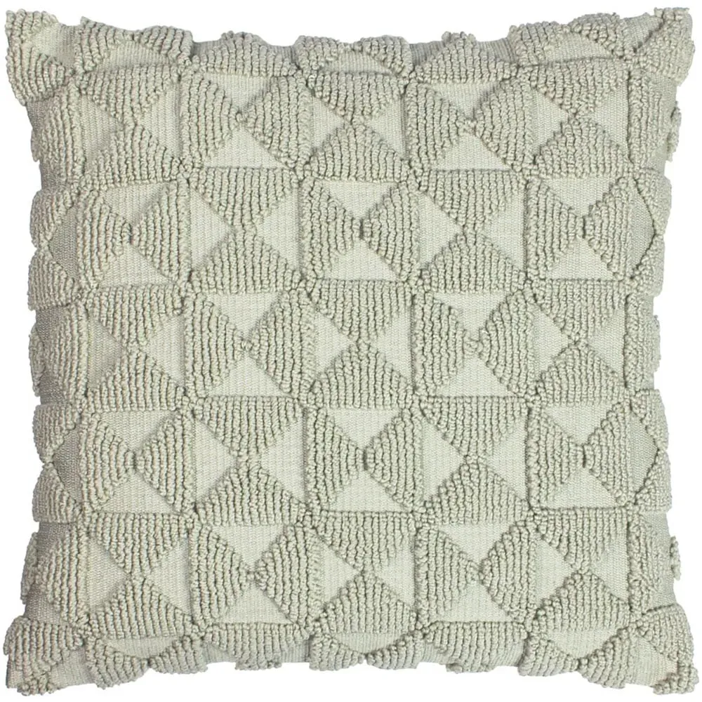 Varma Geometric Cushion - Taupe