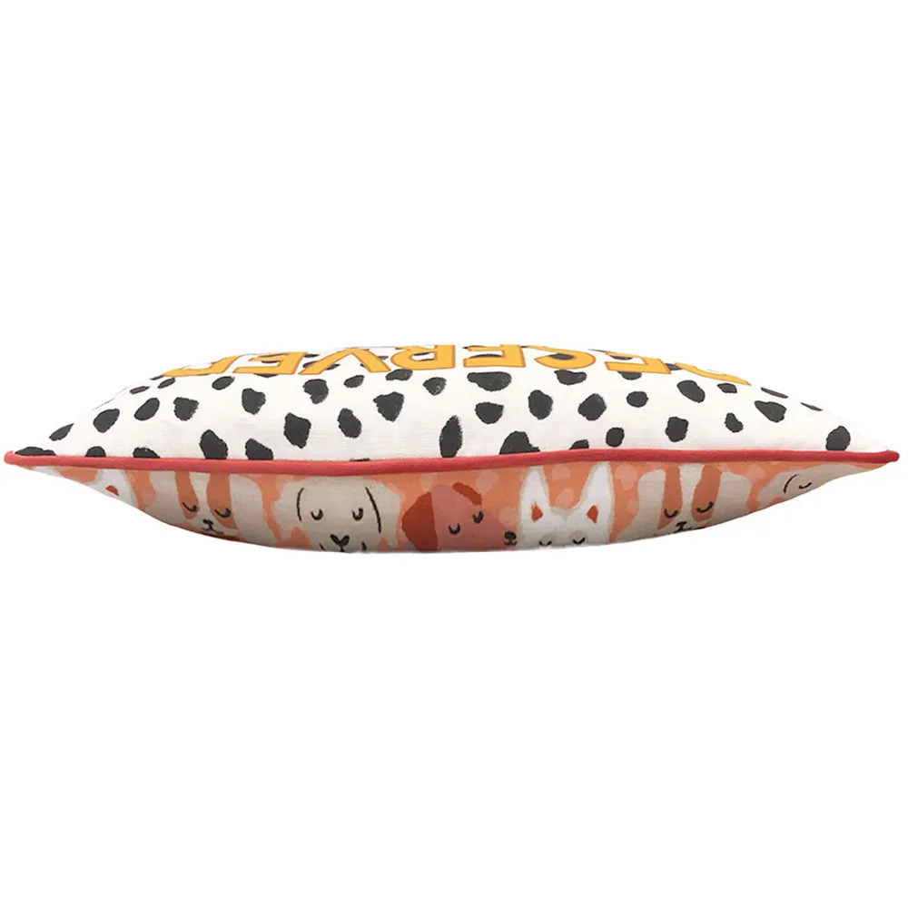 Woofers Reversible Dog Cushion - Multi