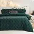Yard Tufted Tree King Size Duvet Cover Set - Green, Cotton