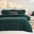 Yard Tufted Tree Super King Size Duvet Cover Set - Green, Cotton