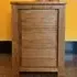 3 Drawer Bedside Table - Brown, Oak Veneer