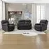 4-Seater Manual Recliner Sofa Set - Grey