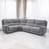 4-Seater Sectional Sofa with Power Reclining - Grey