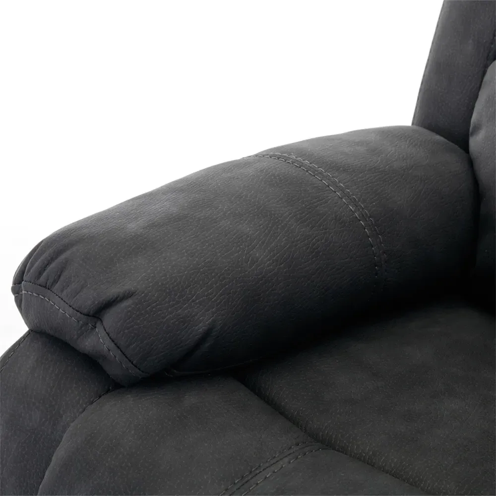 5-Seater Manual Recliner Sofa Set - Grey